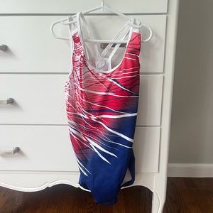 GK elite AS gymnastics training leotard